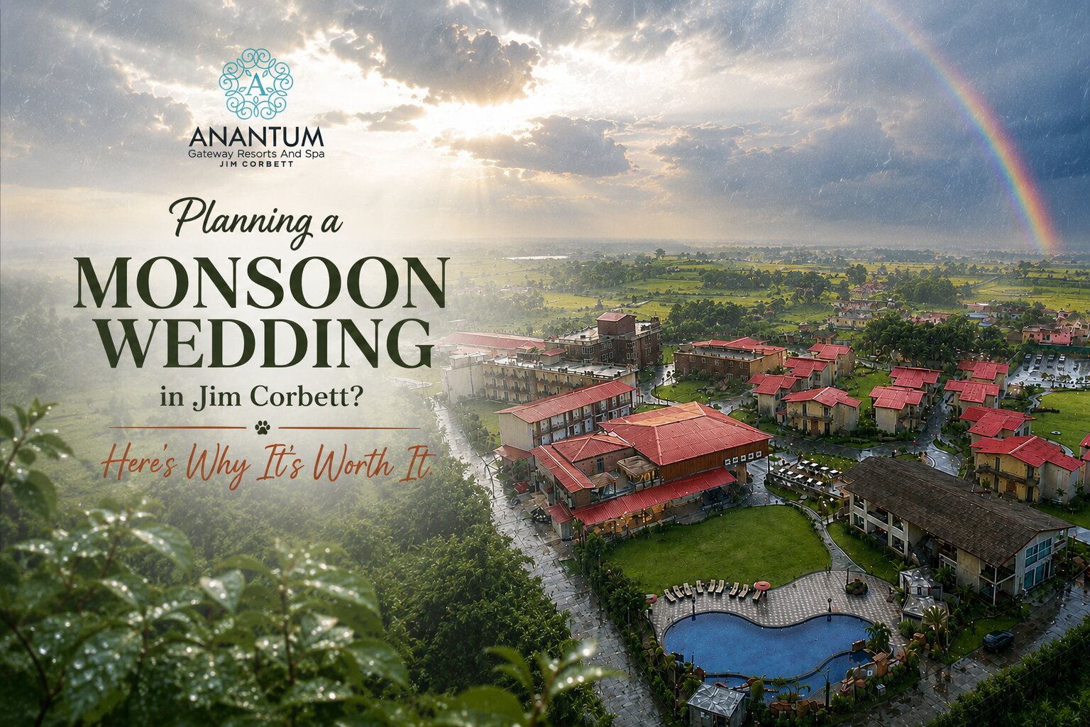 Monsoon Wedding in Jim Corbett