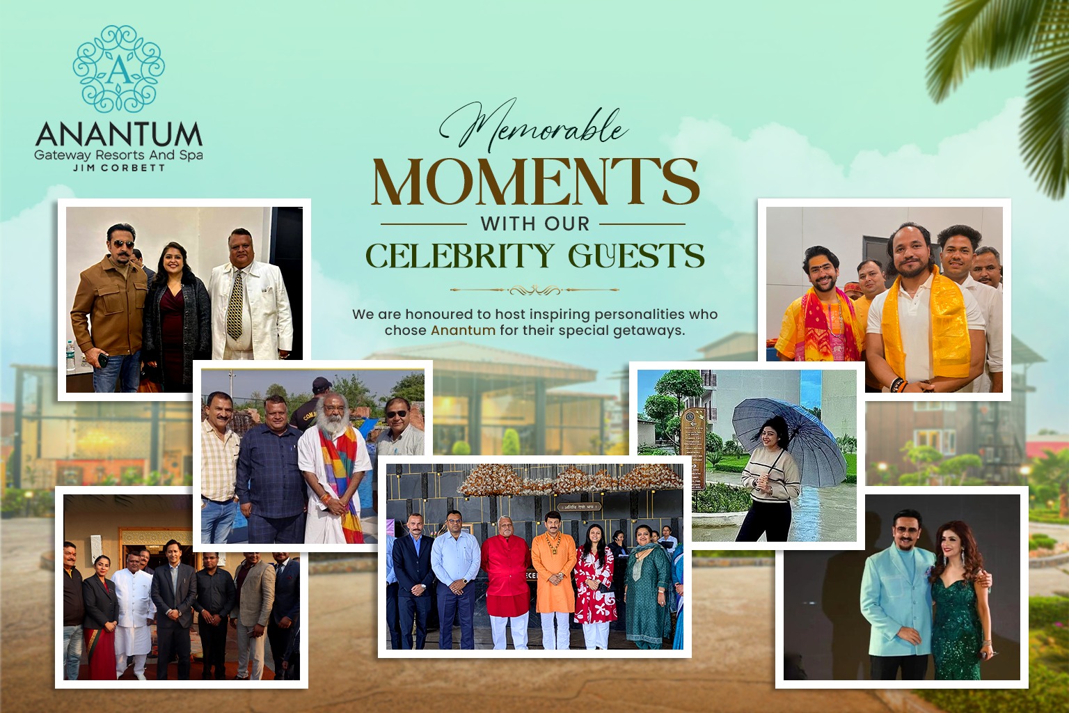 Celebrity Visited Anantum Resort